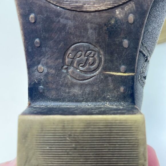 Lucky Brand Basel Bootie, Gray Suede, women’s size 8M, 1.5” heel - Picture 12 of 12